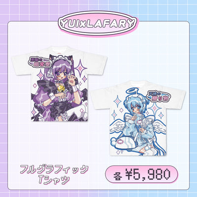 《Lafary×YUI》フルグラフィックTシャツ